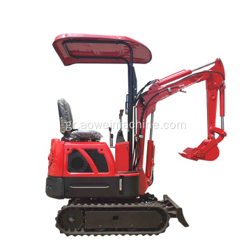 Πολυλειτουργικός μικρός κήπος Hydraulic Digger Mini Excavator 0,8 τόνοι προς πώληση uk Ευρώπη